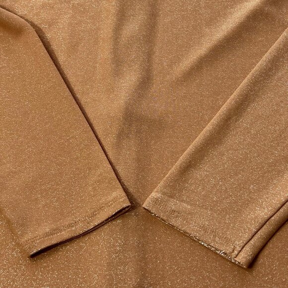 SKIMS Shimmer Catsuit Ochre 4X - Picture 7 of 13